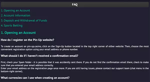 Sometimes you can fina an answer in our FAQ section.