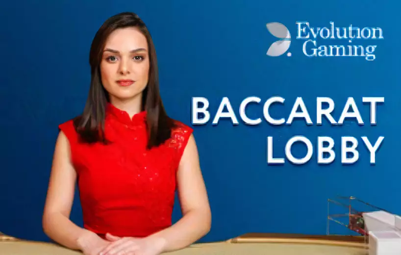 Play Baccarat Lobby with a live dealer.
